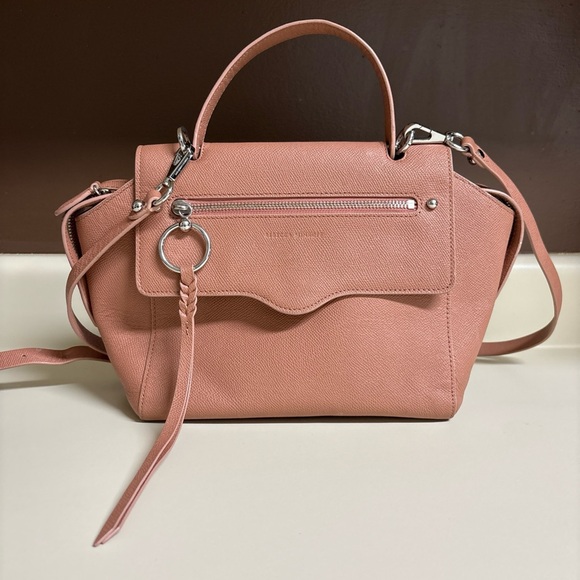 Rebecca Minkoff Handbags - Rebecca Minkoff Gabby Leather Sachet Rose Purse Bag